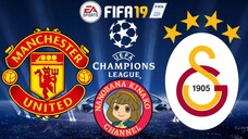 FIFA 19: UEFA Champions League | Manchester United 🏴 VS 🇹🇷 Galatasaray (Group A)