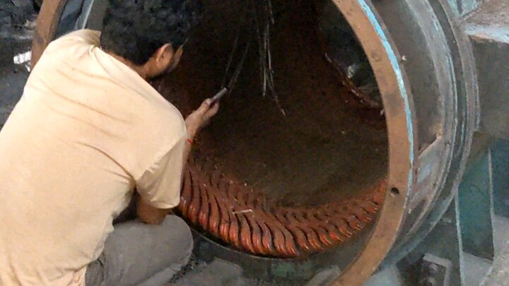 Bangladesh 930 kw slip ring motor repair 01799666828