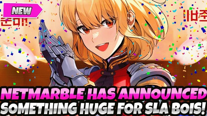 *NETMARBLE ANNOUNCED SOMETHING CRAZY FOR SLA!* GET READY! EVERYTHING WE KNOW! (Solo Leveling Arise