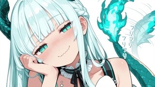 冷知识：龙娘看人类吃饭和人类看小猫吃饭是一样的
