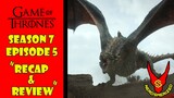 Game of Thrones Season 7 episode 5 " Eastwatch " Recap and Review #gameofthronesreview