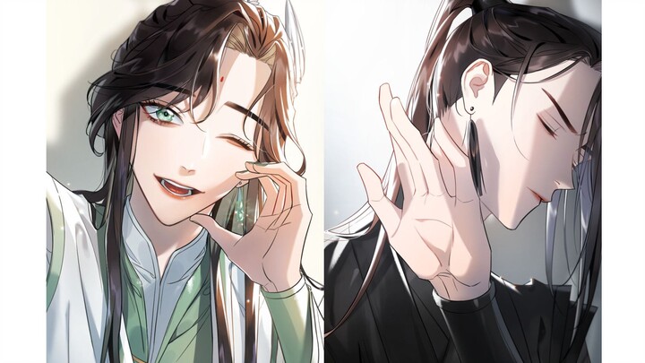 Hua Cheng knew that the person who was rescued was Hei Shui pretending to be a geomancer# Heaven Off