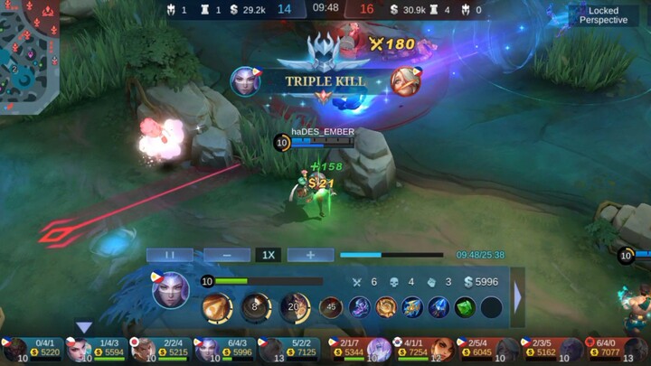 Lou Yi - lord steal + triple kill