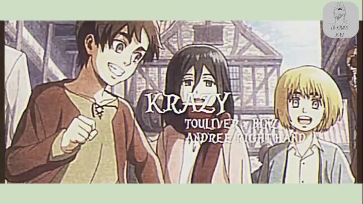 krazy - touliver x binz x andree right hand (speed up) #Animehot