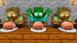 ZOMBIE LIFE CHALLENGE - Minecraft Animation