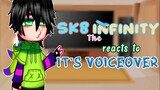 Sk8 the Infinity❤♾ Reacts to Its Voiceover🙆‍♀️🛐 [] Long like Doraken📸[] []L.post[]