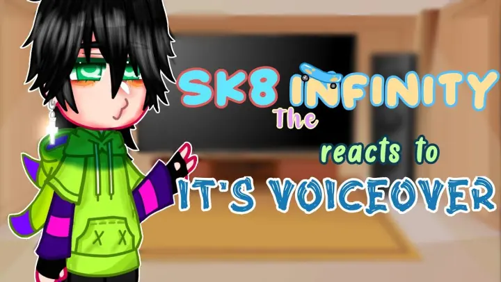 Sk8 the Infinity❤♾ Reacts to Its Voiceover🙆‍♀️🛐 [] Long like Doraken📸[] []L.post[]