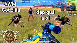 PUBG Mobile - Trên Tay AWM Godzilla Càn Quét Rank Quán Quân Gặp Ngay Người Quen Và Cái Kết