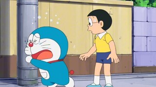 The blue fat man celebrates his birthday, and the Dorayaki aliens invade the earth #Doraemon