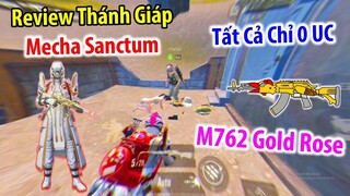 Review thánh giáp "Mecha Sanctum" và "M762 Gold Rose" chỉ với 0 UC | PUBG Mobile