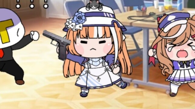 [Animasi Tanuki Buatan Sendiri] Konsekuensi dari pengakuan cinta dalam drama puisi adalah...