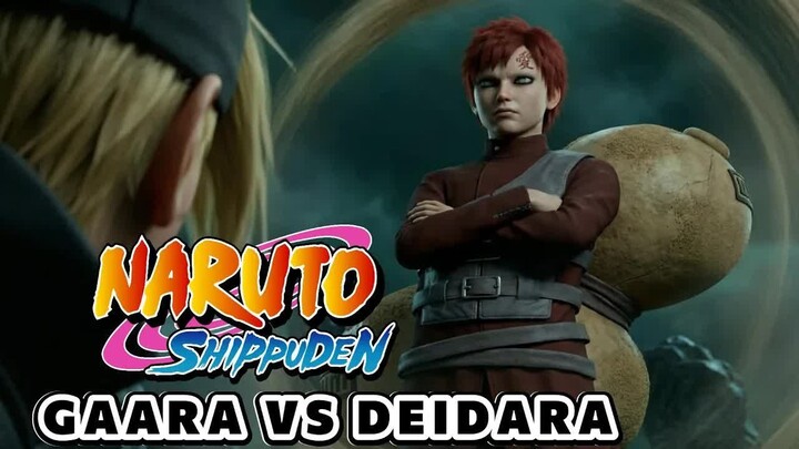 Gaara vs Deidara FULL POWER ⚡ Sand vs Explosions - Sub indo