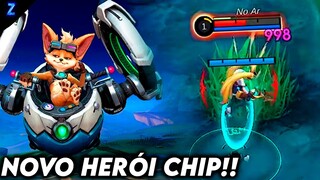 NOVO HEROI CHIP - PRIMEIRAS IMPRESSÕES - MOBILE LEGENDS