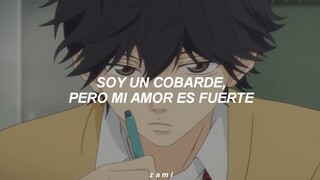 Ao Haru Ride ending - Blue (traducida al español)