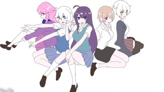 [OP yang digambar tangan] Lima bagian yang sama dari Valkyrie Honkai Impact (lengkap)