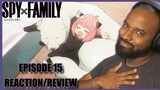 FAMILY COMPLETE!!! Spy x Family Episode 15 *Reaction/Review*