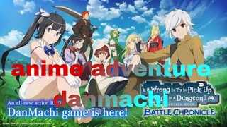 sinopsis danmachi series, genre's adventure fantasy dll