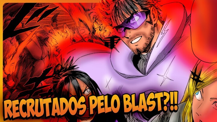 BLAST VS VAZIO DO NADA ONE PUNCH MAN 201!!! FINALMENTE VOLTOU!!! FLASH E SONIC RECRUTADOS?!!