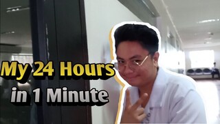 My 24 Hours in 1 Minute (1 Second Challenge) [MEDTECH] - Pamela Swing Inspired [Our Lady of Fatima]