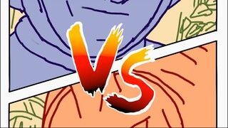 Chimp Man vs Allie - Gun battle frame by frame animation!