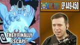 LUFFY FINALLY ESCAPES IMPEL DOWN! - One Piece Episode 449 and 450 - Rich Reaction