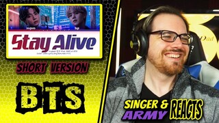 BTS (Jungkook) Stay Alive Reaction (Short Version)