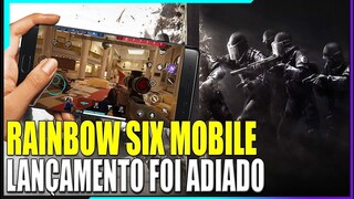 LANÇAMENTO DO RAINBOW SIX MOBILE FOI ADIADO