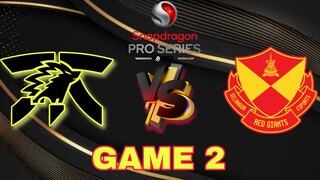 Hayabusa Kairi blunder..!! FNATIC ONIC VS SELANGOR RED GIANTS GAME 2 SPS SEASON 5 CHALLENGE FINALS