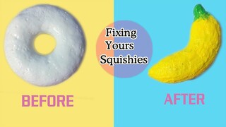 Làm squishy handmade trái chuối | Squishy tự làm ở nhà | DIY squishy Handmade