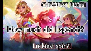 Luckiest Angela Collector Spin | Cheapest Price!!! Floral Elf MLBB