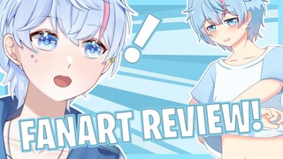 🐈 Review Fan Art Outfit Baru!【Vtuber Indonesia】