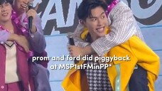 when prom and ford did piggyback at Msp1stMinPP