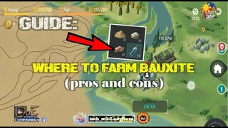 "WHERE TO FARM BAUXITE" - GUIDE/location's PROS and CONS/OUR ROAD TO OPENING ANOTHER LOCATION - LDOE