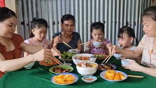Bữa Cơm Ngon Cùng Mẹ Sau Bao Ngày Giãn Cách|TKQ & Family T768