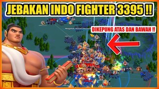 JEBAKAN INDO FIGHTER 3395 LAWAN KD IMPERIUM KVK 2 ROK !!