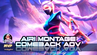 AIRI MONTAGE - KETIKA AKHIRNYA COMEBACK ARENA OF VALOR LAGI SETELAH LAMA UNINSTALL