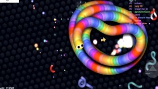 Slither.io A.I. 200,000+ Score Epic Slitherio Gameplay 12