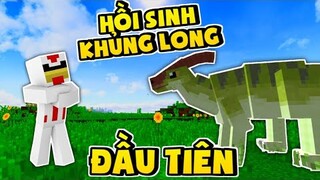MINECRAFT CÔNG VIÊN KHỦNG LONG #3 : HỒI SINH CHÚ KHỦNG LONG ĐẦU TIÊN !