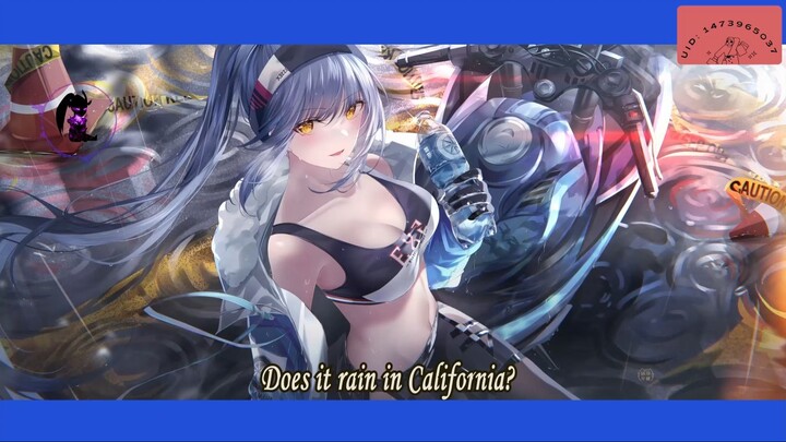 Nightcore - La Di Die -- Lyrics #anime