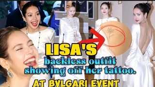 LISA ATTENDED BULGARI EVENT AT SEOUL KOREA | SHE MET THE CEO AND THEY DID THIS INFRONT OF K MEDIA