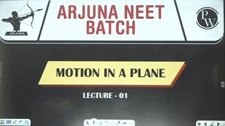 motion in a plane 1