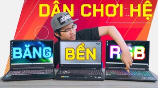 25 Triệu Mua Laptop Gaming Core i7 Nào? SO SÁNH TRỰC TIẾP 3 Hãng Laptop Gaming MSI - ACER - ASUS