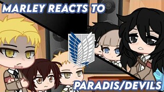 Marley reacts to Paradis ( Devils ) • ⚠ S4 Spoilers  • ( really bad ) • read desc • PxrpleMizuki