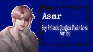 ASMR BOYFRIEND (ENG/INDO SUBS) Boy Friends Confess Their Love For You, [Japanese Audio]