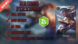 NEW Bruno Firebolt Limited Skin Script Full Effect | Mobile Legends Bang Bang