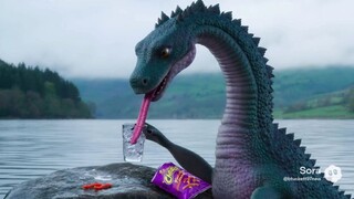 Loch Ness Cheetos ASMR [SORA AI]