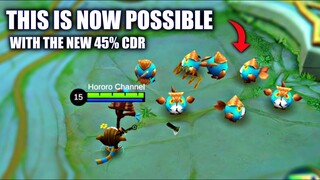 45% CDR IS YOUR WORSE NIGHTMARE FOR ANNOYING MAGE:SUPPORT
