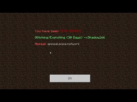 So I got banned...