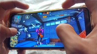 Realme narzo 20 pro free fire gameplay test 4 finger claw handcam m1887 onetap headshot 90HZ display