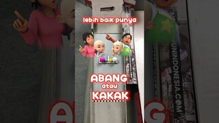 Upin Tak Mau Punya Kakak!! Kak Ros Menangis?! | MRI PanSos Kap #Shorts